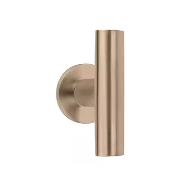 Gatdeel PVD licht brons Inc Piet Boon op verende rozet PBI103-G, Rechts